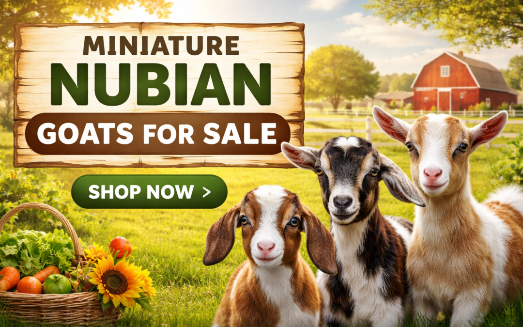 miniature Nubian Goats for Sale